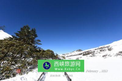 平昌大关岭雪之村庄